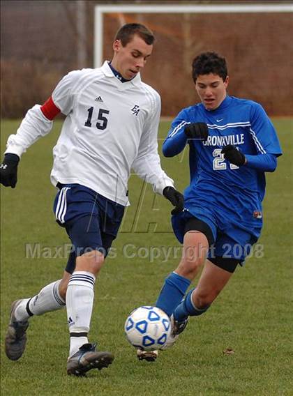 Thumbnail 1 in Bronxville vs. East Aurora (NYSPHSAA Class B Final) photogallery.