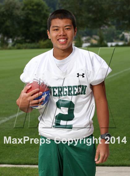Thumbnail 1 in Evergreen (USA Football/MaxPreps Media Day Event) photogallery.
