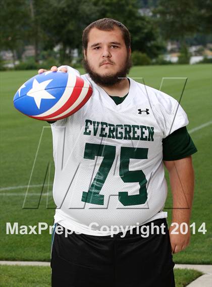 Thumbnail 1 in Evergreen (USA Football/MaxPreps Media Day Event) photogallery.