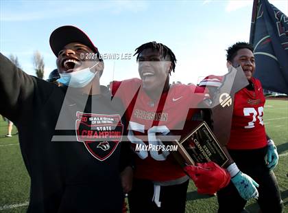Thumbnail 3 in Arlington @ Salesian College Preparatory (CIF State 6-A Championship) photogallery.