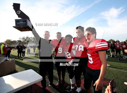 Thumbnail 3 in Arlington @ Salesian College Preparatory (CIF State 6-A Championship) photogallery.