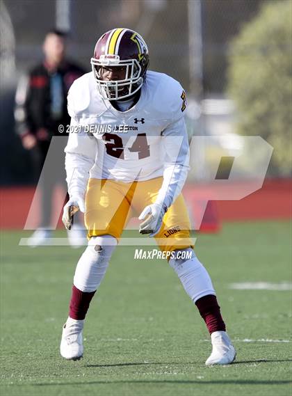 Thumbnail 3 in Arlington @ Salesian College Preparatory (CIF State 6-A Championship) photogallery.