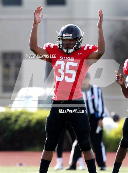 Thumbnail 1 in Arlington @ Salesian College Preparatory (CIF State 6-A Championship) photogallery.