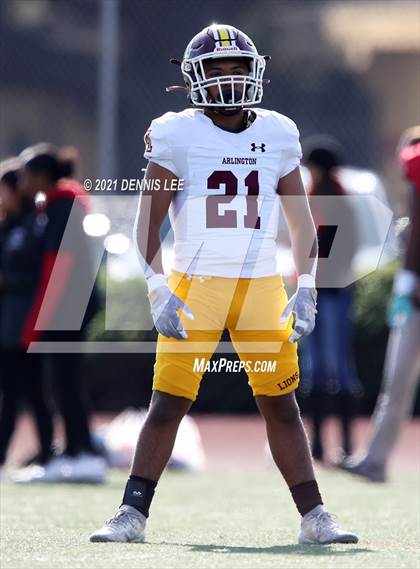 Thumbnail 3 in Arlington @ Salesian College Preparatory (CIF State 6-A Championship) photogallery.