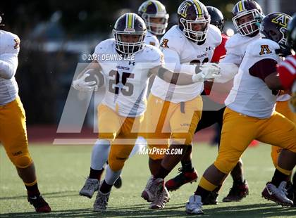 Thumbnail 3 in Arlington @ Salesian College Preparatory (CIF State 6-A Championship) photogallery.