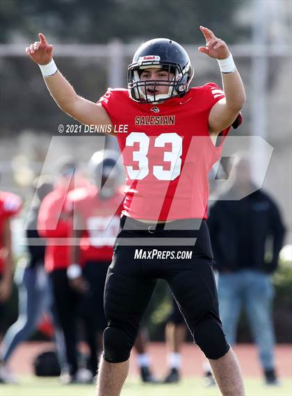 Thumbnail 3 in Arlington @ Salesian College Preparatory (CIF State 6-A Championship) photogallery.