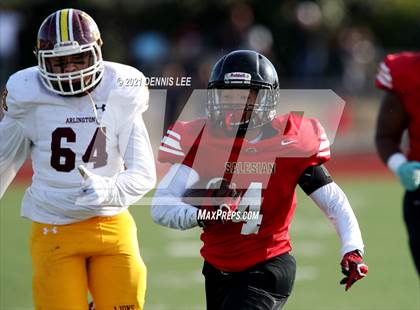 Thumbnail 2 in Arlington @ Salesian College Preparatory (CIF State 6-A Championship) photogallery.