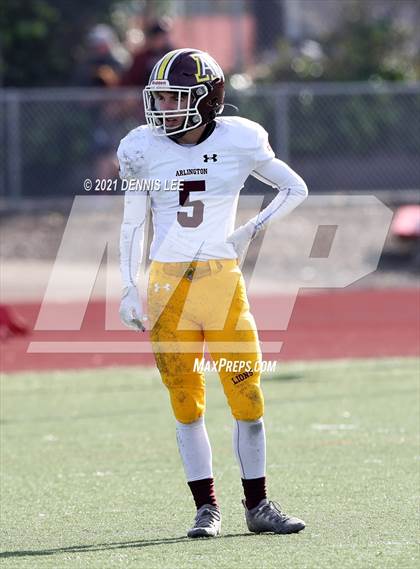 Thumbnail 3 in Arlington @ Salesian College Preparatory (CIF State 6-A Championship) photogallery.