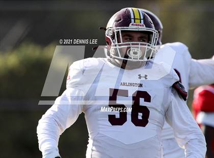 Thumbnail 2 in Arlington @ Salesian College Preparatory (CIF State 6-A Championship) photogallery.