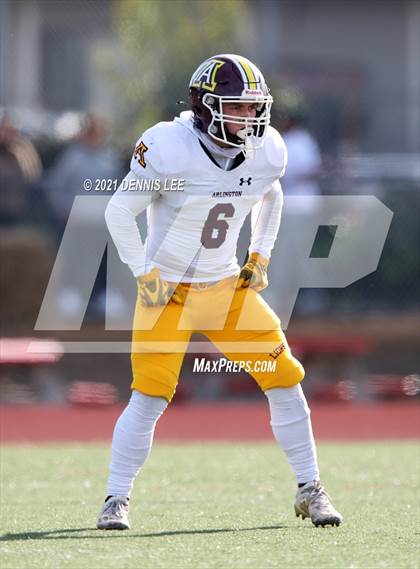 Thumbnail 3 in Arlington @ Salesian College Preparatory (CIF State 6-A Championship) photogallery.