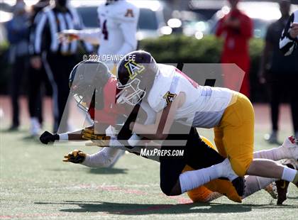 Thumbnail 2 in Arlington @ Salesian College Preparatory (CIF State 6-A Championship) photogallery.