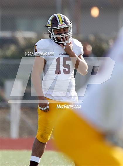 Thumbnail 1 in Arlington @ Salesian College Preparatory (CIF State 6-A Championship) photogallery.