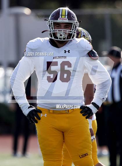 Thumbnail 1 in Arlington @ Salesian College Preparatory (CIF State 6-A Championship) photogallery.