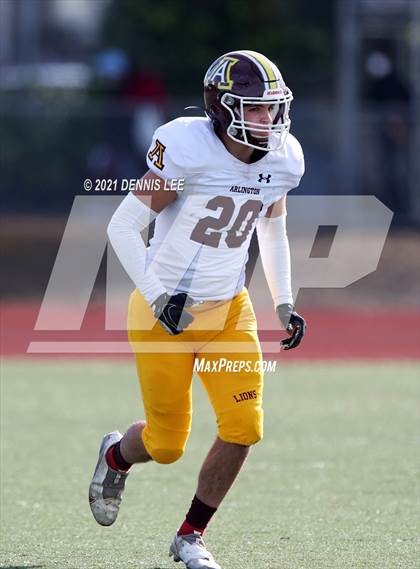 Thumbnail 2 in Arlington @ Salesian College Preparatory (CIF State 6-A Championship) photogallery.