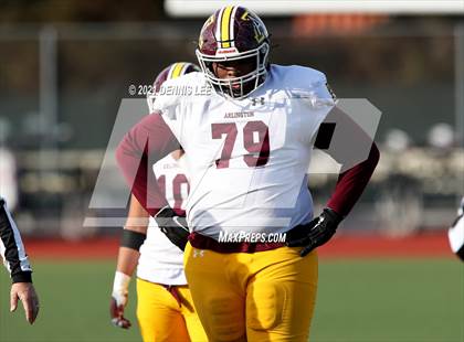 Thumbnail 1 in Arlington @ Salesian College Preparatory (CIF State 6-A Championship) photogallery.