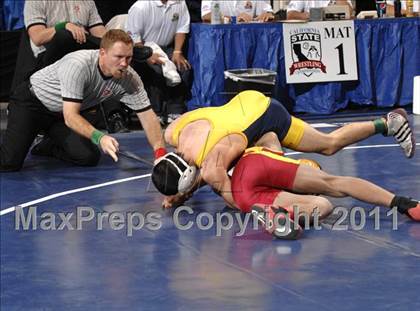 Thumbnail 1 in CIF State Boys Wrestling Championships (Round 1)  photogallery.