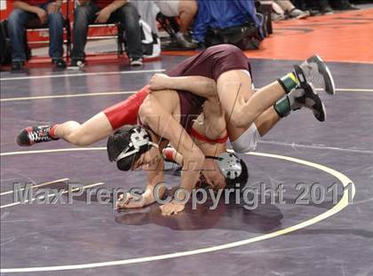 Thumbnail 2 in CIF State Boys Wrestling Championships (Round 1)  photogallery.