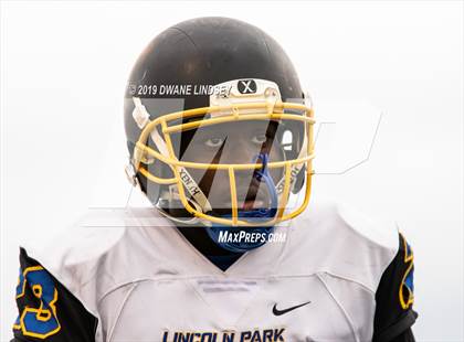 Thumbnail 2 in Lincoln Park vs Rolling Meadows (IHSA 7A First Round Playoff) photogallery.