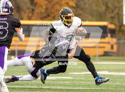 Thumbnail 3 in Lincoln Park vs Rolling Meadows (IHSA 7A First Round Playoff) photogallery.