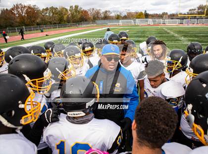 Thumbnail 3 in Lincoln Park vs Rolling Meadows (IHSA 7A First Round Playoff) photogallery.