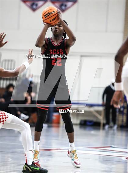 Thumbnail 3 in Taft vs  Santa Clarita Christian (19th Annual Rose City Roundball classic) photogallery.
