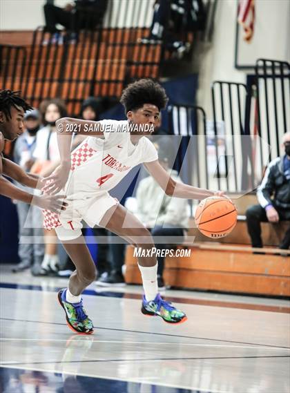 Thumbnail 1 in Taft vs  Santa Clarita Christian (19th Annual Rose City Roundball classic) photogallery.