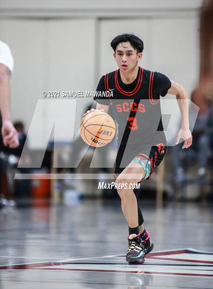 Thumbnail 1 in Taft vs  Santa Clarita Christian (19th Annual Rose City Roundball classic) photogallery.
