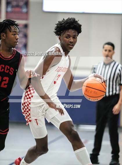 Thumbnail 2 in Taft vs  Santa Clarita Christian (19th Annual Rose City Roundball classic) photogallery.