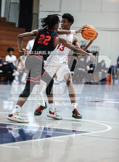 Thumbnail 1 in Taft vs  Santa Clarita Christian (19th Annual Rose City Roundball classic) photogallery.