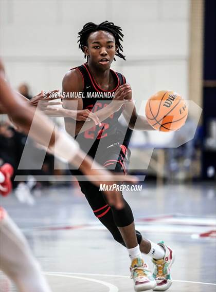Thumbnail 3 in Taft vs  Santa Clarita Christian (19th Annual Rose City Roundball classic) photogallery.