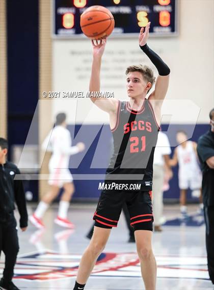 Thumbnail 2 in Taft vs  Santa Clarita Christian (19th Annual Rose City Roundball classic) photogallery.