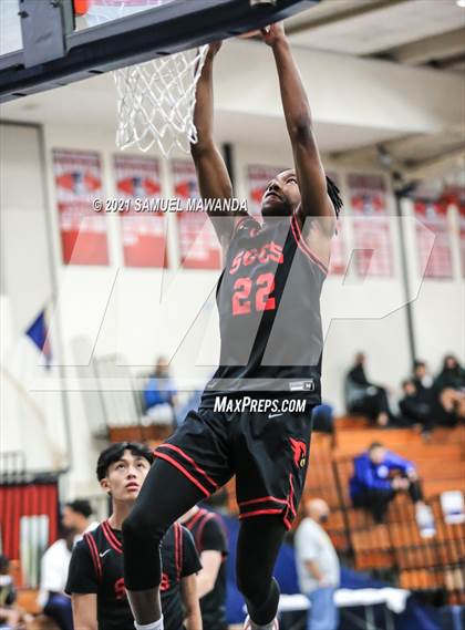 Thumbnail 1 in Taft vs  Santa Clarita Christian (19th Annual Rose City Roundball classic) photogallery.