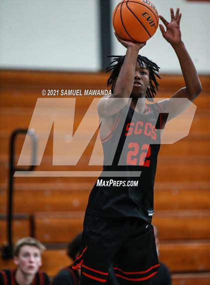 Thumbnail 3 in Taft vs  Santa Clarita Christian (19th Annual Rose City Roundball classic) photogallery.