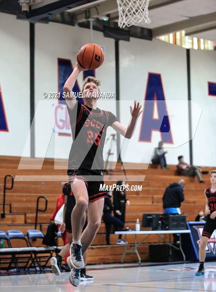 Thumbnail 1 in Taft vs  Santa Clarita Christian (19th Annual Rose City Roundball classic) photogallery.