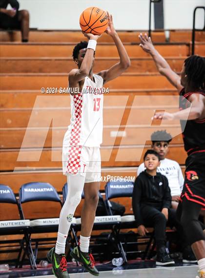 Thumbnail 2 in Taft vs  Santa Clarita Christian (19th Annual Rose City Roundball classic) photogallery.