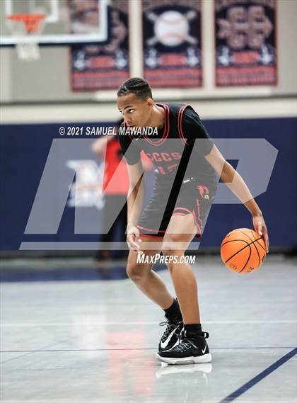 Thumbnail 3 in Taft vs  Santa Clarita Christian (19th Annual Rose City Roundball classic) photogallery.
