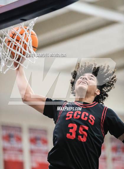 Thumbnail 2 in Taft vs  Santa Clarita Christian (19th Annual Rose City Roundball classic) photogallery.