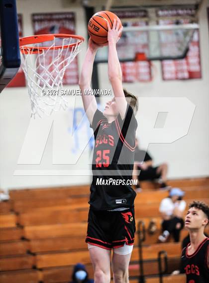 Thumbnail 3 in Taft vs  Santa Clarita Christian (19th Annual Rose City Roundball classic) photogallery.