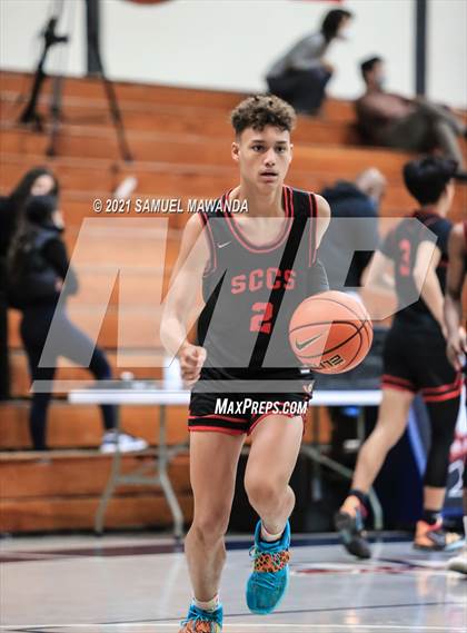 Thumbnail 2 in Taft vs  Santa Clarita Christian (19th Annual Rose City Roundball classic) photogallery.