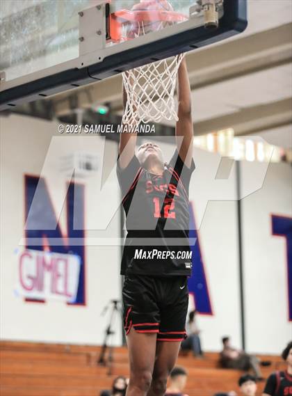 Thumbnail 1 in Taft vs  Santa Clarita Christian (19th Annual Rose City Roundball classic) photogallery.