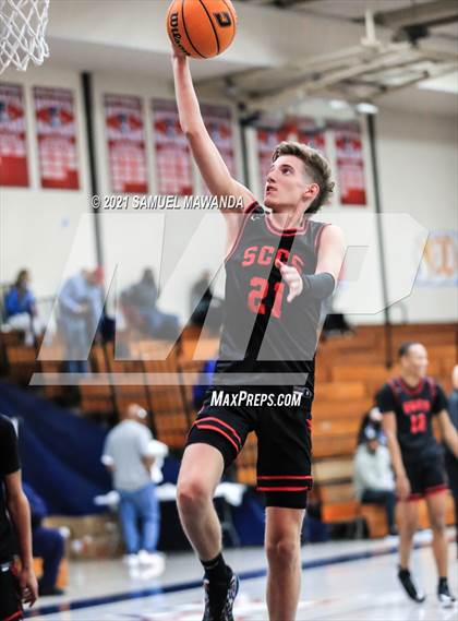 Thumbnail 1 in Taft vs  Santa Clarita Christian (19th Annual Rose City Roundball classic) photogallery.
