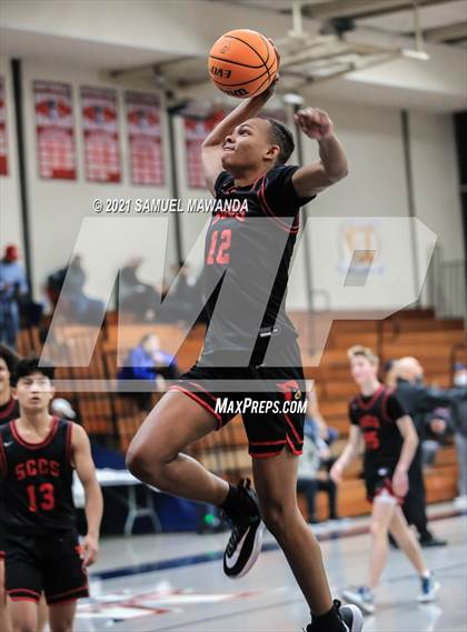 Thumbnail 3 in Taft vs  Santa Clarita Christian (19th Annual Rose City Roundball classic) photogallery.