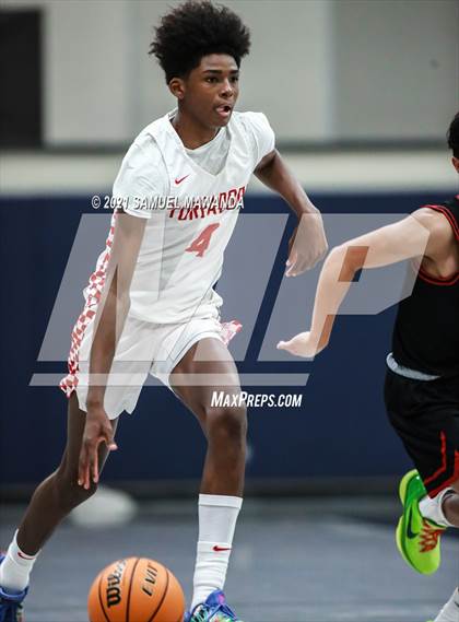 Thumbnail 3 in Taft vs  Santa Clarita Christian (19th Annual Rose City Roundball classic) photogallery.
