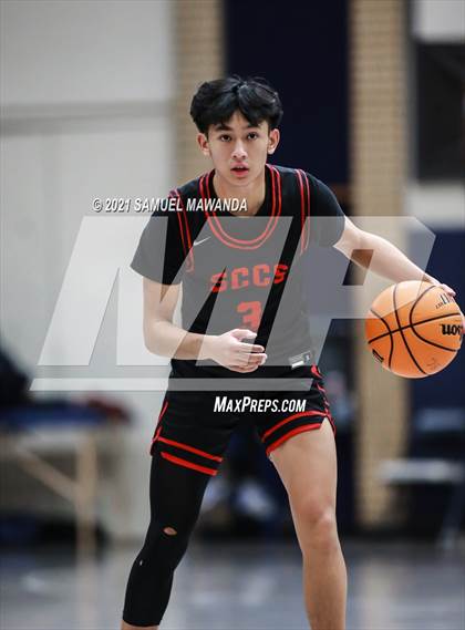 Thumbnail 2 in Taft vs  Santa Clarita Christian (19th Annual Rose City Roundball classic) photogallery.