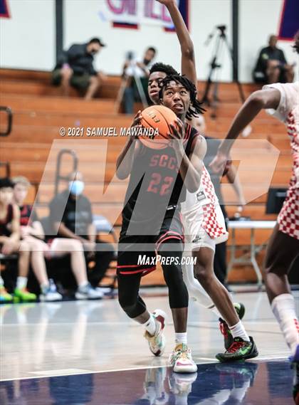 Thumbnail 1 in Taft vs  Santa Clarita Christian (19th Annual Rose City Roundball classic) photogallery.