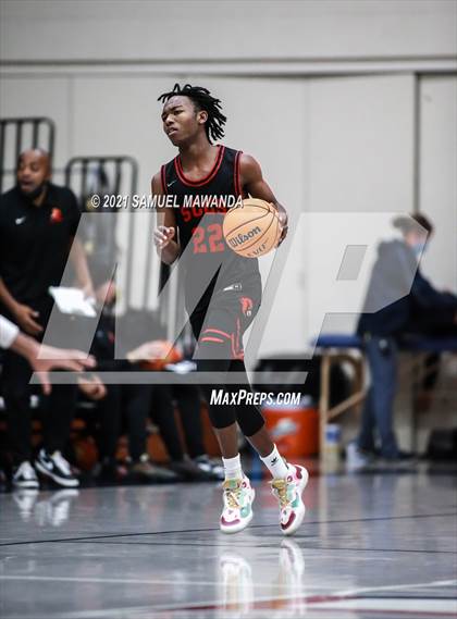 Thumbnail 1 in Taft vs  Santa Clarita Christian (19th Annual Rose City Roundball classic) photogallery.