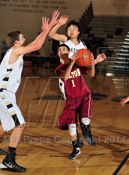 Thumbnail 2 in Palos Verdes Peninsula vs. Colton (MaxPreps Holiday Classic) photogallery.
