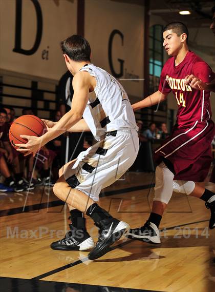 Thumbnail 2 in Palos Verdes Peninsula vs. Colton (MaxPreps Holiday Classic) photogallery.