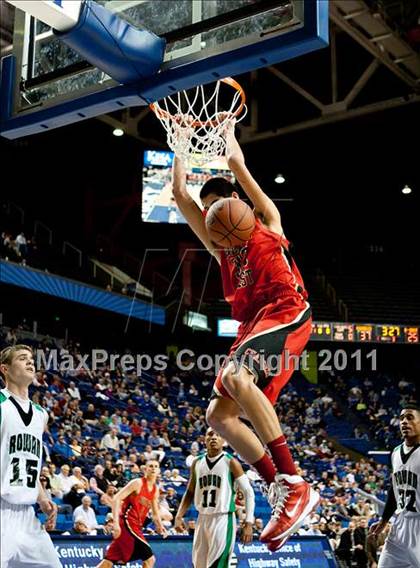 Thumbnail 3 in Rowan County vs. Bullett East (KHSAA Sweet 16 Semifinal) photogallery.