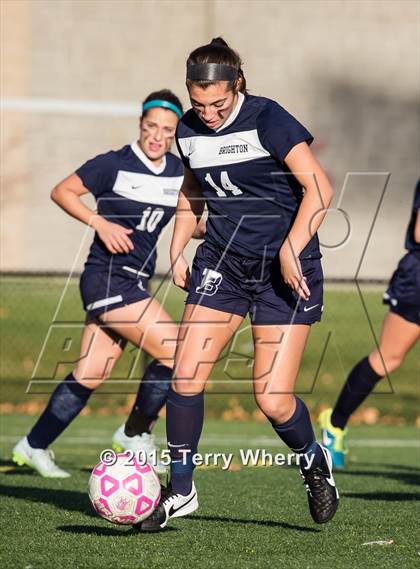 Thumbnail 1 in Brighton vs Williamsville East (NYSPHSAA Class A Regional Final) photogallery.